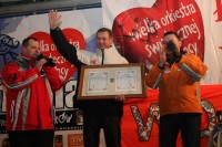 Złote Serduszko odbiera Stanisław Janiszewski
