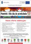 Pawełek i Ola idą do przedszkola...